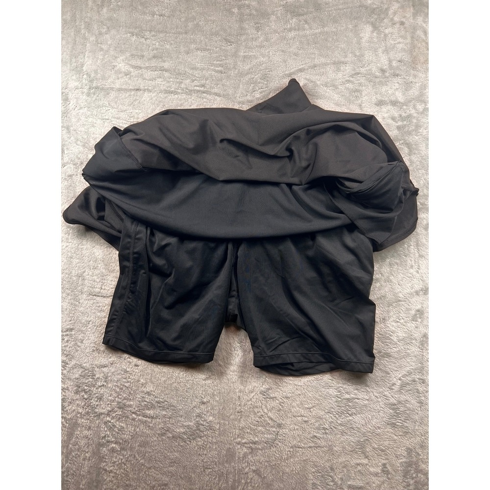 Tail Tech Womens Golf Skort Black Ruffle Hem Performance Skirt Size 14 - Picture 8 of 9